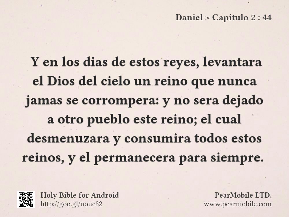 Daniel, Capítulo 2:44